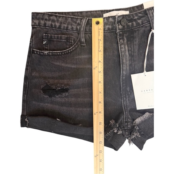 KanCan black shorts size large - Picture 4 of 5